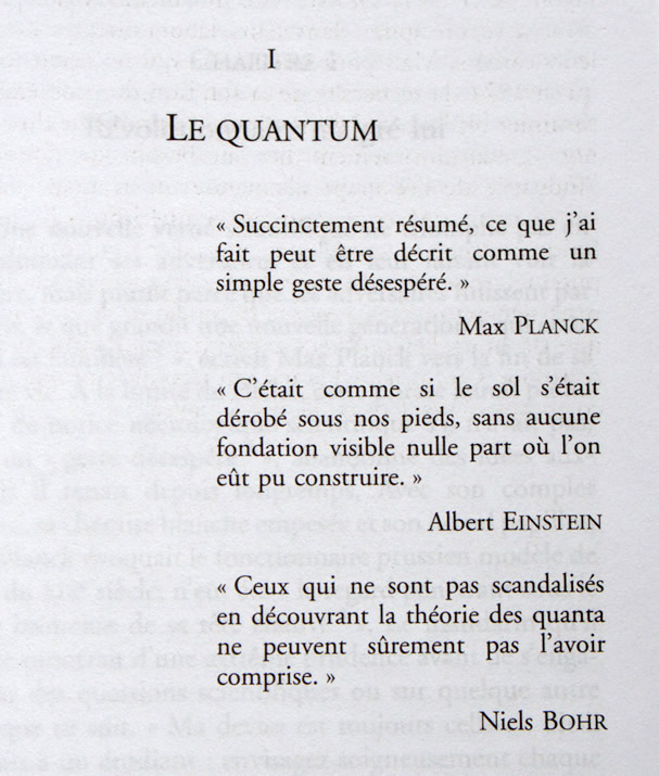 Le quantum Physique Quantique